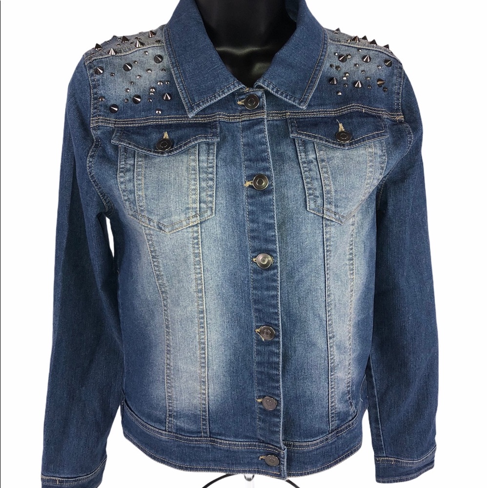 Urban Groove Women Studded Jacket Size Small